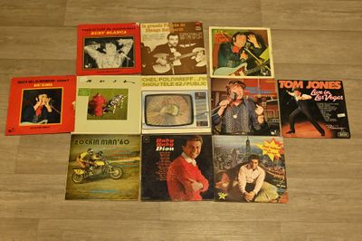 Ensemble de 11 disques vinyles 33 tours dont BIRT BLANCA, TO…