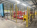 a picture of a large warehouse with a lot of equipment