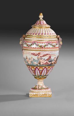 CAPODIMONTE, fin XIXème siècle.