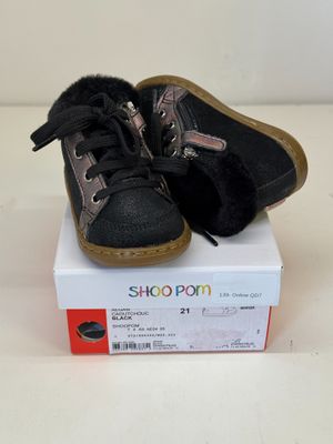Paire DE Chaussures Enfant Shoo Pom Bouba Zip Hair Taille 21…