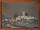 une image d'un tableau sur le mur d'une maison
