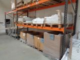 many boxes and boxes on the shelves in the warehouse