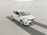 a picture of a white car parked in a garage