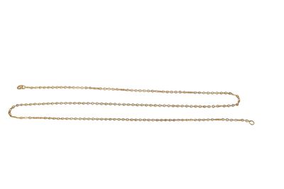 a close up of a chain on a white background
