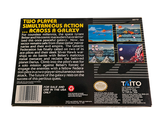 a back cover of a video game with pictures on it