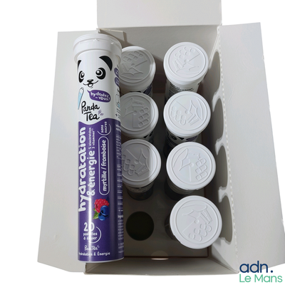 une boîte de dentifrice contenant des tubes de dentifrice