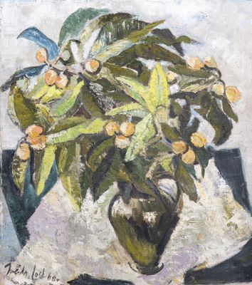 Freida LOCK (1902-1962) Vase de fleurs, 1960