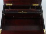 an image of a wooden box with two compartments on top of it