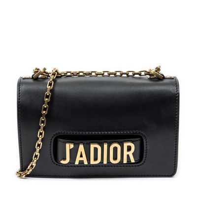 DIOR - SAC à main modèle "J'Adior Flap Bag" en cuir de veau …