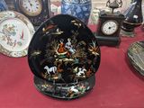a table with a lot of decorative items on it