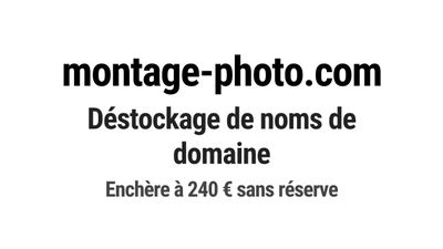 Nom de domaine montage-photo.com.