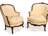 paire de fauteuils de style Louis XV, dans l'esprit de Louis XV