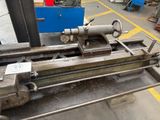 a machine that is sitting on a table in a factory