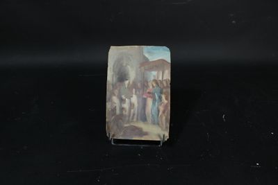 École FRANCAISE du XIXe siècle Marie devant le Grand Prêtre …