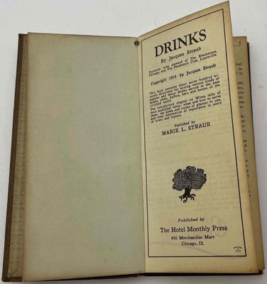 JACQUES STRAUB (c.1870-1920) DRINKS