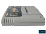 a close up of a nintendo gameboy on a white surface