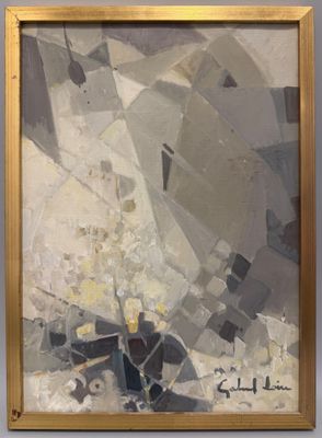 l'image d'un tableau sur le mur d'une pièce