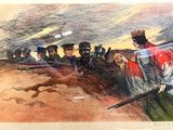 an image of a painting of a group of men in uniform