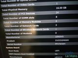 a lot of information on the screen of the computer