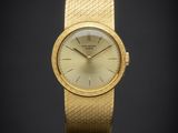 Montre-bracelet pour dames en or jaune 18 carats