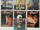 de nombreuses bandes dessinées exposées au mur