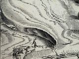 illustration of a drawing of a man on a surfboard in the ocean