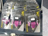 a lot of different types of ear buds in the store