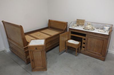 Mobilier de cabine du yacht "L'hirondelle" de l'impératrice …