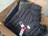 a box that has some clothes inside of it