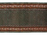 gros plan d'un tapis sur fond blanc