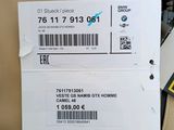a label on a piece of luggage with a price tag attached to it
