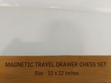 a close up of a wooden box with a label on it