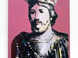 an image of a painting of a man with a crown on his head