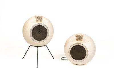 ELIPSON. Paire d'enceintes, les diffuseurs en staff.