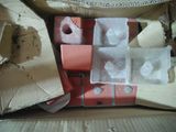 a cardboard box with a bunch of different items inside of it