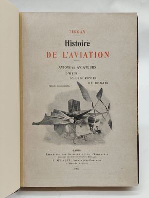 un livre ouvert sur lequel est dessiné un avion