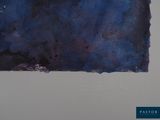 a picture of a piece of paper with a blue background