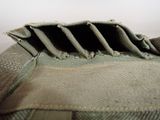a close up view of the inside of a backpack