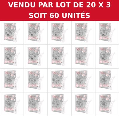 lot de 20 cartons de 20 x 3