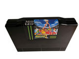 a video game on the back of a black case