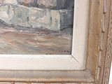 a picture of a painting on the wall of a building
