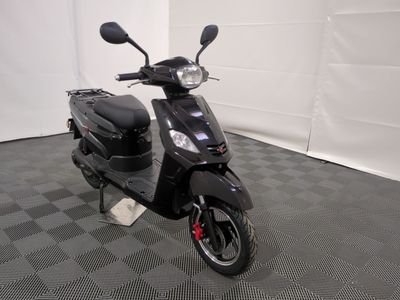 an image of a scooter parked in a garage