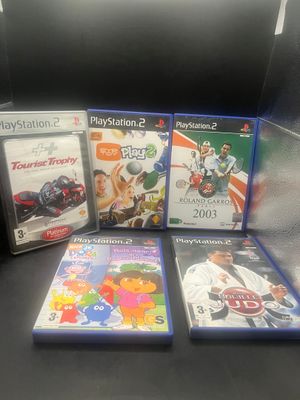 Lot de jeux de PS2 Touriste Trophy/Eye toy Play 2/Roland Gar…
