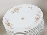a lot of plates stacked on top of each other