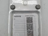 a plastic badge with a qr code on it