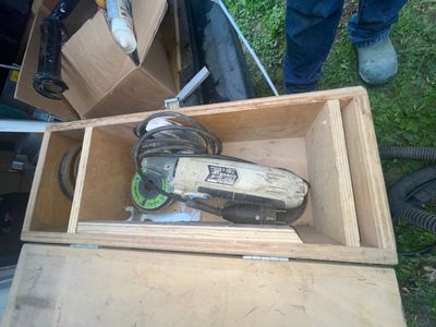 a box with a pair of shoes inside of it