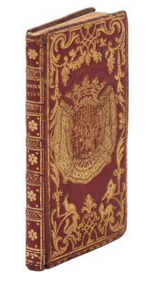 [ALMANACH]. Le Calendrier de la Cour, tiré des Éphémérides, …