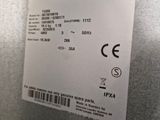 a label on the back of a machine that says electroluxx