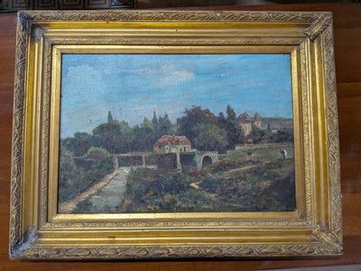 une image d'un tableau accroché au mur