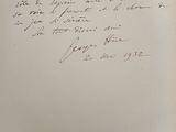 a black and white photo of a handwritten letter on a piece of paper
